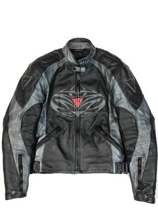 Dainese moto leather jacket motocross racing мотокуртка