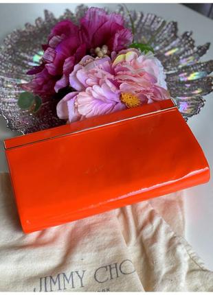 Лаковий клатч gimmy choo