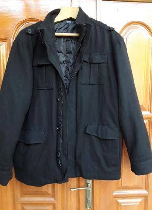 Фірмове англійське пальто бушлат куртка f&f,розмір xl.1 фото