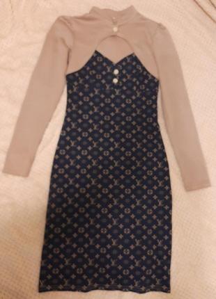 Платье в стиле louis vuitton, 38 р