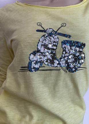 Итальянская бутиковая хлопковая блузка/ m- l/ brend new collection4 фото