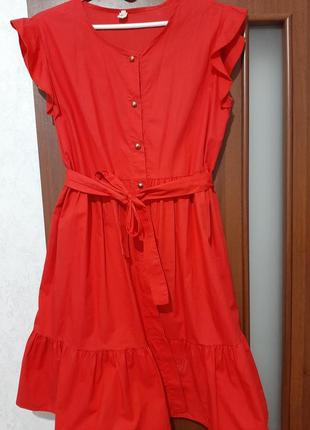 Летнее платье-сарафан