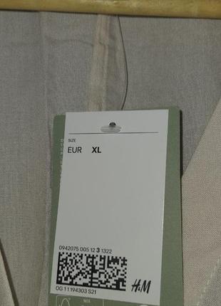 Летнее платье h&amp;m, р.хл, вискоза7 фото