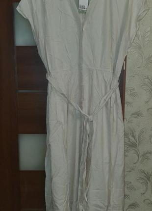 Летнее платье h&amp;m, р.хл, вискоза4 фото
