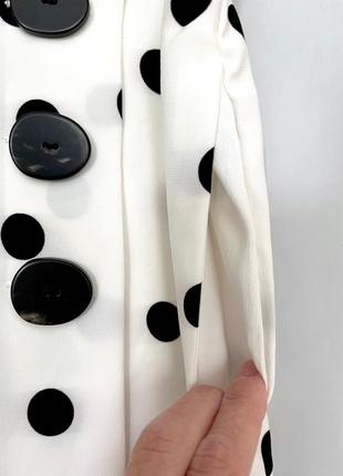 Широкі штани кюлоти polka dot zara6 фото