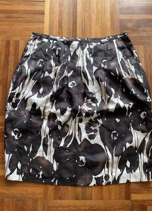 Юбка шовкова дизайнерська спідниця  шовк joseph janard 40 m-l