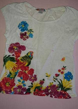 Футболка chicco 4-5 лет