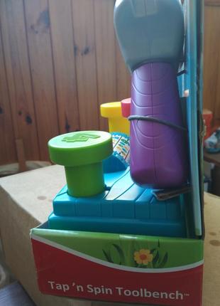 Дитяча розвивальна іграшка для малюків від 1 року, молоточок від playskool hasbro, з каш — новий4 фото