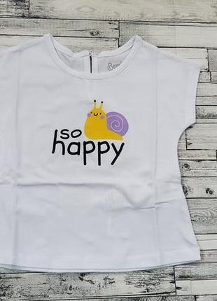 Класна футболочка бембі р.80-98