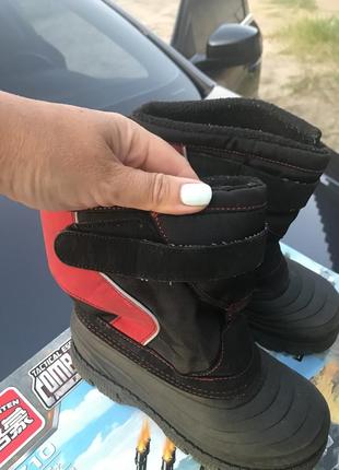 Тёплые водонепроницаемые сапожки