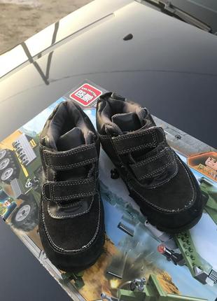 Тёплые ботиночки на липучках