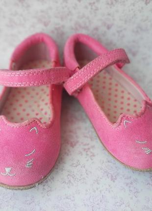 Сандали босоножки супинатор девочк розов туфельки  котик обувь тапочки2 фото