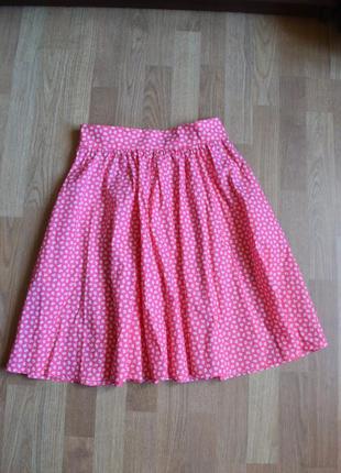 Paule ka легкая летняя дизайнерская юбка колольчик премиум бренд