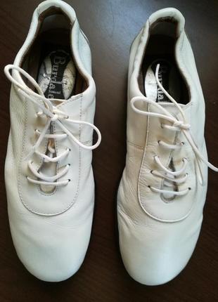 Кожаные туфли - мокасины burdale