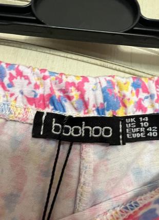 Новые! шорты в цветочек boohoo9 фото