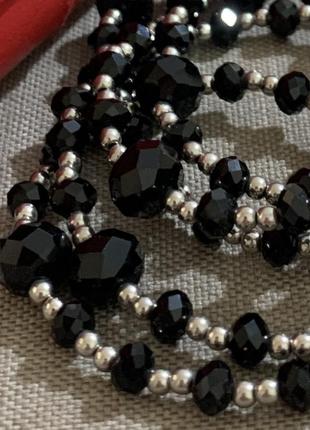 1431/29 бусы винтаж стекло, пластик