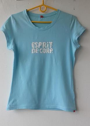 Футболка esprit l-xl 46- 48 95%бавовна стрейч