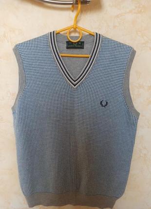 Оригинальный жилет классический fred perry