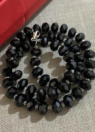 1525/27 бусы винтаж стекло