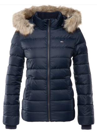 Женский пуховик tommy Leather hilfiger