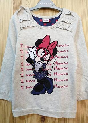 Світшот disney на 3-4 роки