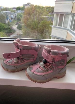 Зимові чобітки на дівчинку