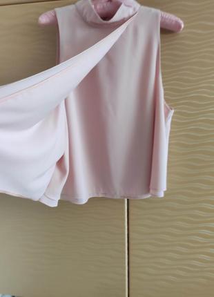 Шикарная ніжна блузочка топ майка4 фото