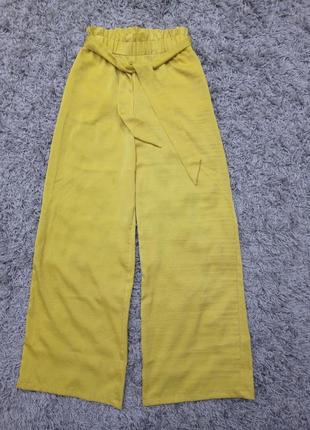Класные широкие брюки mango1 фото
