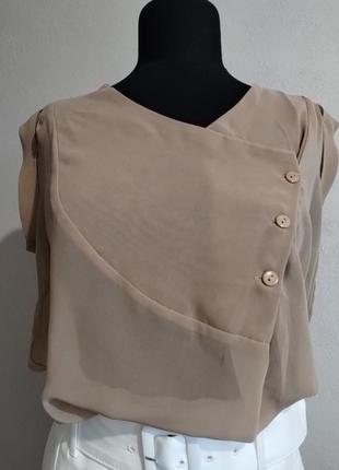 Шивонова  блузка асіметрія