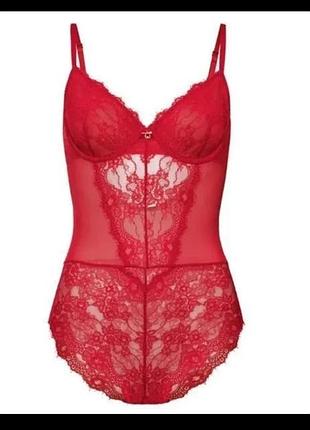 Красный боди