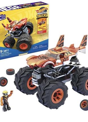 Конструктор hot wheels позашляховик тигрова акула mega construx2 фото