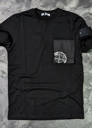 Футболка stone island black edition