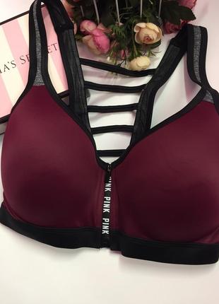 Спортивный топ victoria’s secret pink ultimate виктория сикрет 75e