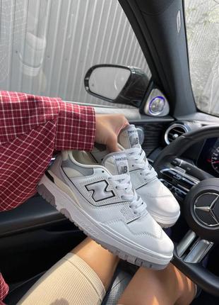 Кросівки кроссовки new balance 550 white grey