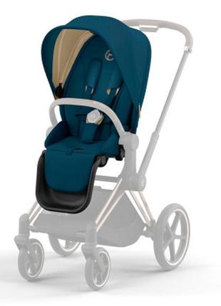 Набір текстилю для коляски cybex priam mountain blue (521002387)1 фото