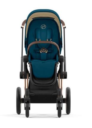 Набір текстилю для коляски cybex priam mountain blue (521002387)2 фото