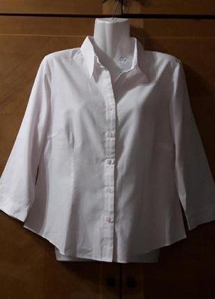 Бредова класична   приталена сорочка  в  смужку  р.14 від  marks & spencer
