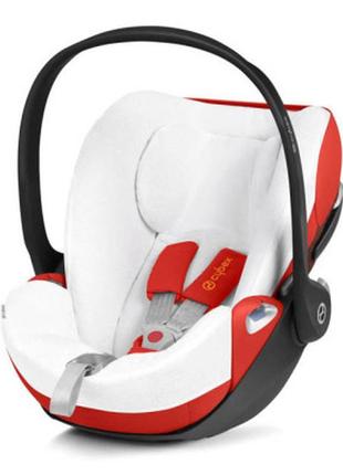 Чохол для автокрісла cybex cloud z white літній (521002043)