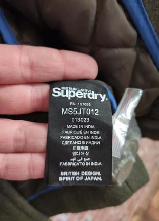 Коротке шерстяне пальто куртка superdry7 фото