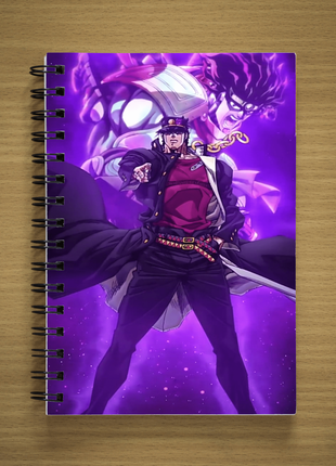 Блокнот jojo jojos bizarre adventure причудливые приключения джоджо скетчбук sketchbook