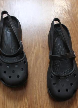 Отличные летние аквашузы тапочки сабо сандалии резиновые crocs w6 (36-37)3 фото