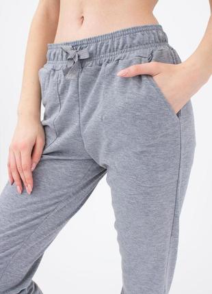 Новые женские спортивные штаны серые giulia хлопок р.s 42-44 домашние3 фото