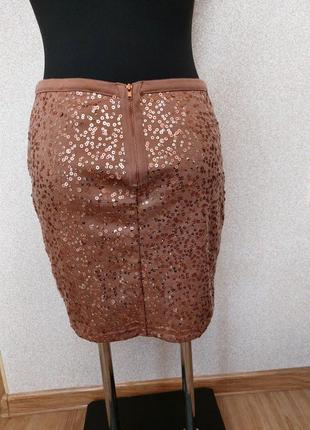 Новая юбка в пайетках h&m3 фото