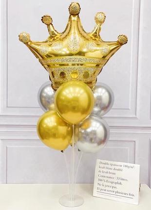 Корона на стойке для воздушных шаров