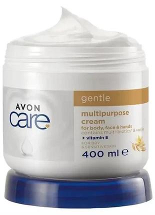 Мультифункциональный крем для лица, рук и тела «мягкий уход» care avon, 400 мл