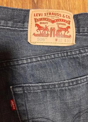 Джинси levis 506  32/306 фото