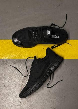 Кроссовки nike free run 3.0 black