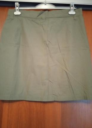 Коттоновая юбка на пуговицах от chicoree3 фото