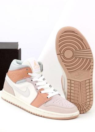 Кроссовки identify fake air jordan 1 spiderman 1 retro grey beige
