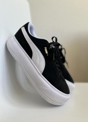 Кеды puma suede mayu на платформе